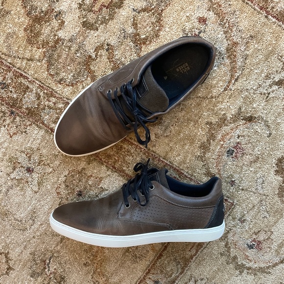 Bull Boxer Chocolate Brown Leather Sneakers - Picture 2 of 3